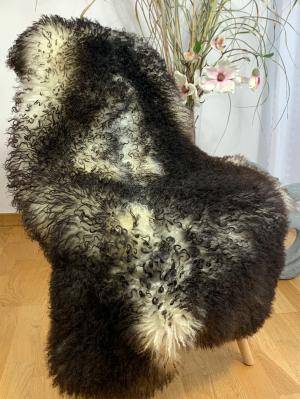 Schapenvachten  - Zweedse - black-swedish-sheepskins-adam-leather