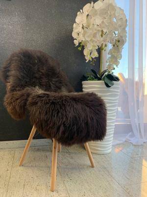 Schapenvachten  - Zweedse - brown-coffe-swedish-sheepskins-adam-leather