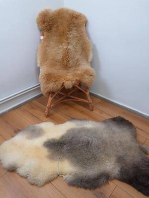 Schapenvachten  - Meliert - Melange - decorative-sheepskin-meliert-melange