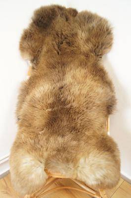 Schapenvachten  - Meliert - Melange - fluffy-sheepskin-meliert-melange