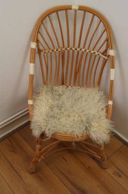 Schapenvachten  - Stoelkussens - natural-chair-pad-sheepskin