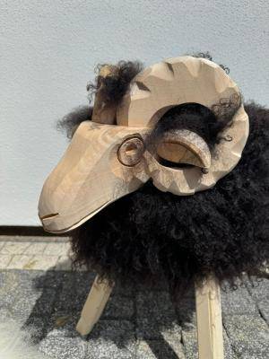 Schapenvachten  - Houten Schapen  - woodensheep