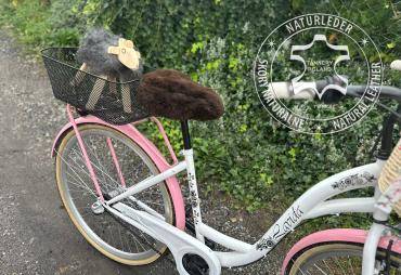 Schapenvachten  - Zadelhoezen van schapenvacht zijn een waardevolle toevoeging die uw fietservaring zal verbeteren.