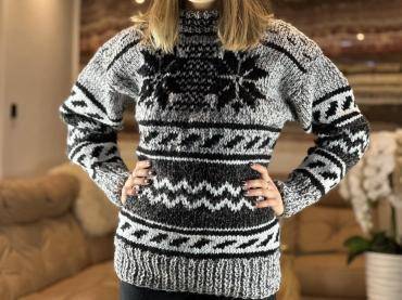 Schapenvachten  - Damestruien van natuurlijke schapenwol, 100% wol!